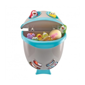 Thermobaby Bubble Fish - Поставка и кош за играчки за баня 
