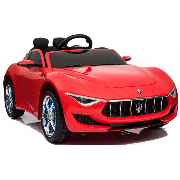 Продукт Акумулаторна кола Maserati  Alfieri, 12V с меки гуми и кожена седалка - 0 - BG Hlapeta