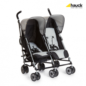 Hauck Turbo Duo - Комбинирана количка за близнаци