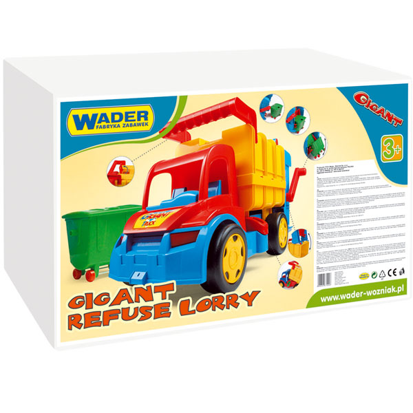 Продукт Wader - Камион за боклуци гигант - 0 - BG Hlapeta
