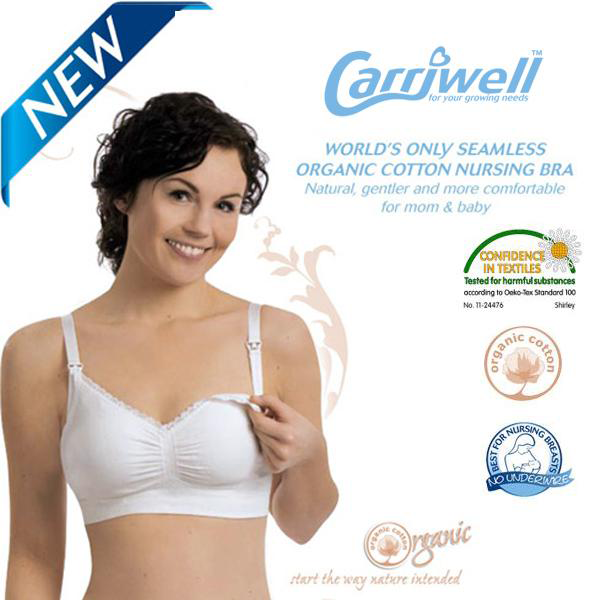 Продукт Carriwell - Безшевен сутиен от органичен памук - 0 - BG Hlapeta
