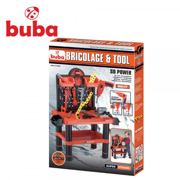 Продукт Buba Bricolage комплект инструменти работилница - 0 - BG Hlapeta