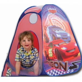 John Pop Up Play Cars - Палатка неон