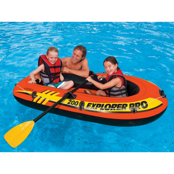 Продукт Intex Explorer Pro 200 Set - Надуваема лодка комплект, 196x102x33см. - 0 - BG Hlapeta