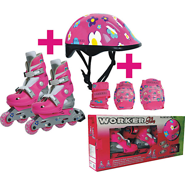 Продукт Worker Polly - Детски ролери комплект - 0 - BG Hlapeta