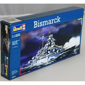 Revell Военен кораб Бисмарк - Сглобяем модел