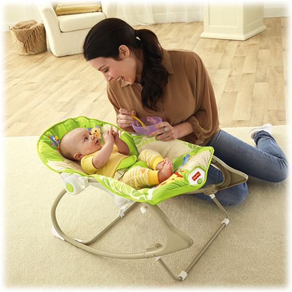 Продукт FISHER PRICE - Бебешки шезлонг/столче Тропическа гора - 0 - BG Hlapeta