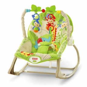 FISHER PRICE - Бебешки шезлонг/столче Тропическа гора