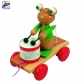 Продукт Woody Играчка за дърпане Жаба - 1 - BG Hlapeta