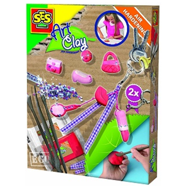 SES Creative - Направи си ключодържател от пластилин