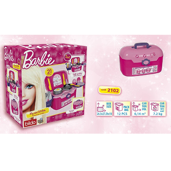 Продукт Bildo - Кухня в куфар Barbie - 0 - BG Hlapeta
