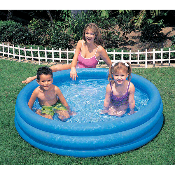 Продукт Intex Crystal Blue - Детски надуваем басейн, 147х33см. - 0 - BG Hlapeta
