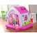 Intex Hello Kitty - Надуваема къщичка за игра, 137х109х122см.