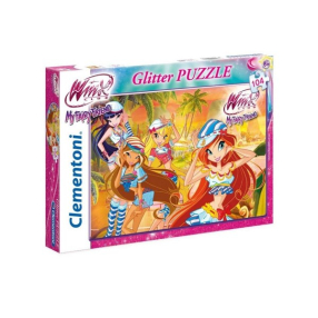 CLEMENTONI - Пъзел WINX GLITTER 104 части