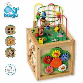 Beluga - играчка образователен куб