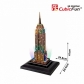 Продукт CubicFun Empire State Building - 3D Пъзел с LED - 2 - BG Hlapeta