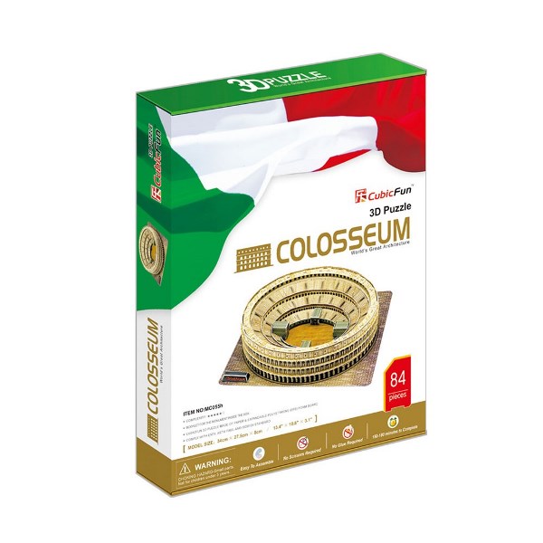 Продукт CubicFun Colosseum - 3D Пъзел - 0 - BG Hlapeta