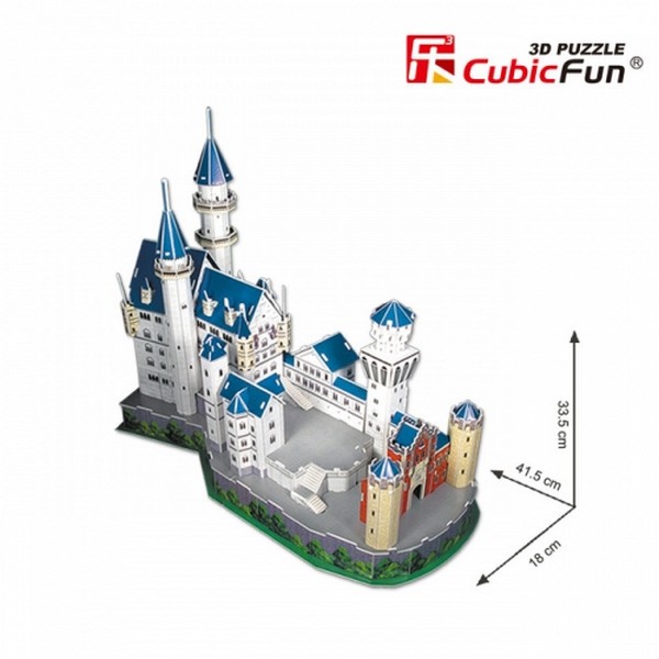 Продукт CubicFun Neuschwanstein Castle - 3D Пъзел - 0 - BG Hlapeta