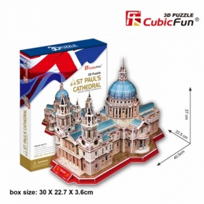 CubicFun St.Paul's Cathedral - 3D Пъзел
