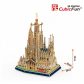 CubicFun Sagrada Familia - 3D Пъзел Продукт CubicFun Sagrada Familia - 3D Пъзел - 3 - BG Hlapeta