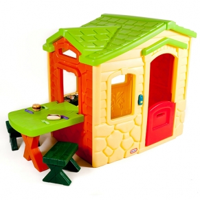 Little Tikes - Къща за пикник (жълто и зелено)