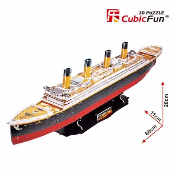 Продукт CubicFun Titanic  - 3D Пъзел - 0 - BG Hlapeta
