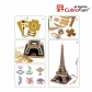 Продукт CubicFun Eiffel Tower - 3D Пъзел с LED - 1 - BG Hlapeta