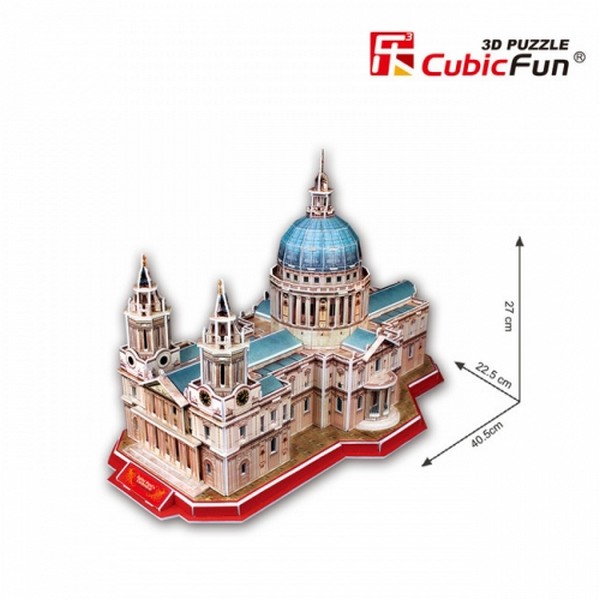 Продукт CubicFun St.Paul's Cathedral - 3D Пъзел - 0 - BG Hlapeta