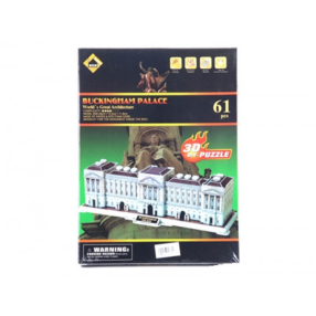 Бъкингамски дворец - 3D Пъзел 61 части