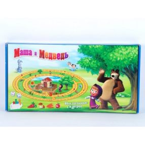 Занимателна игра Маша и Мечока