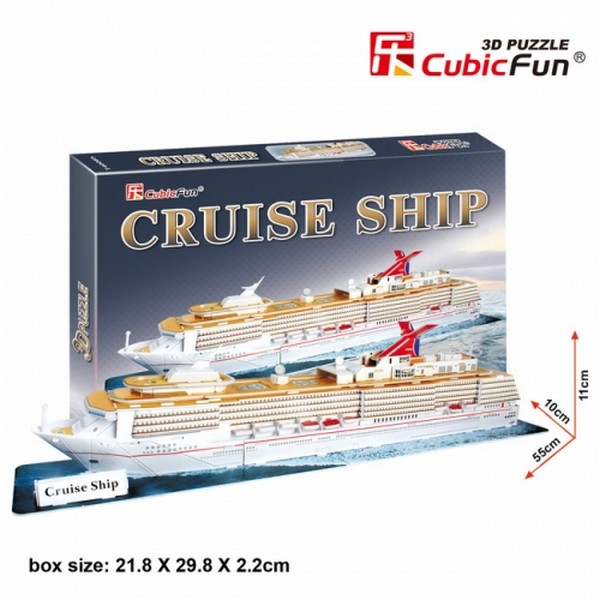 CubicFun Cruise Ship - 3D Пъзел