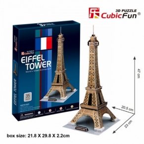 CubicFun Eiffel Tower - 3D Пъзел