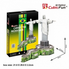 CubicFun Christ The Redeermer - 3D Пъзел