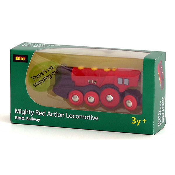 Продукт Brio локомотив Mighty red loco - 0 - BG Hlapeta