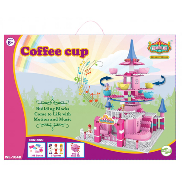 Продукт Chippo toys Wonderland Малки Чашки 352 части - 0 - BG Hlapeta