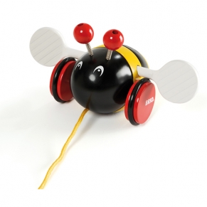 Brio играчка за дърпане Пчеличка