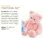Продукт Chipo Toys Плюшено розово мече - 1 - BG Hlapeta