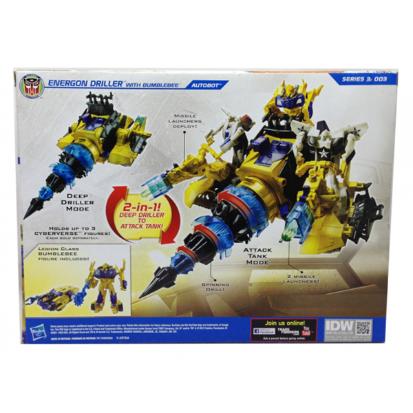 Продукт Chipo Toys Transformers Driller with Bumblebeе - 0 - BG Hlapeta