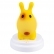 Alecto Жълтото Куче - LED Нощна лампа с докосване и таймер