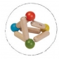 Продукт Plan Toys Триъгълна бебешка дрънкулка - 1 - BG Hlapeta