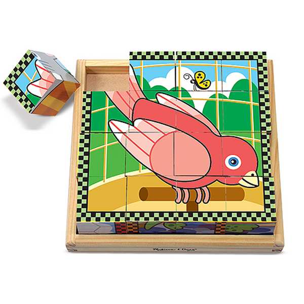 Продукт Melissa and Doug Дървени кубчета животни - 0 - BG Hlapeta