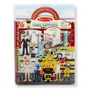 Melissa and Doug книжка със стикери професии