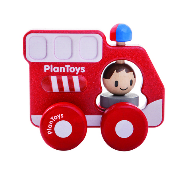 Продукт Plan Toys Пожарна кола - 0 - BG Hlapeta