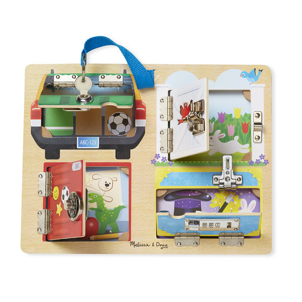 Продукт Melissa and Doug дъска със закопчалки - 0 - BG Hlapeta