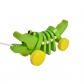 Продукт Plan Toys Танцуващ крокодил за дърпане - 1 - BG Hlapeta