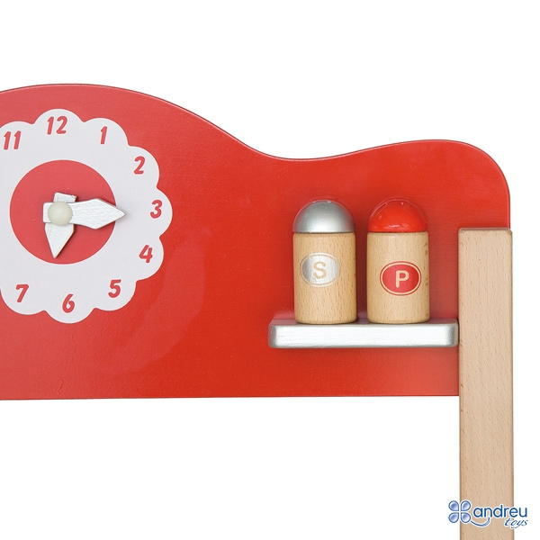 Продукт Andreu Toys Голяма червена кухня - 0 - BG Hlapeta