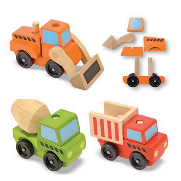 Продукт Melissa and Doug  Дървени камиончета - 0 - BG Hlapeta