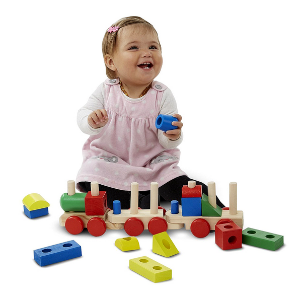 Продукт Melissa and Doug Дървен влак низанка - 0 - BG Hlapeta