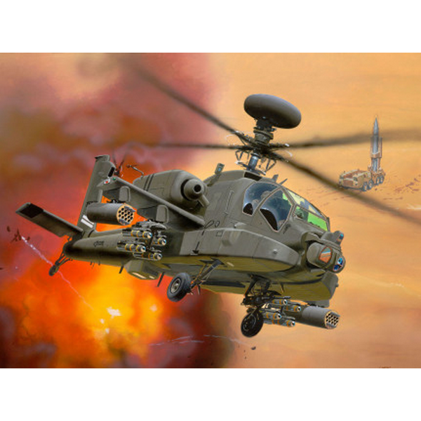 Продукт Revell Военен хеликоптер AH-64D Longbow Apache - 0 - BG Hlapeta