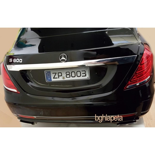 Продукт Акумулаторна кола Mercedes Benz  S600 12V WI-FI с кож.седалка - 0 - BG Hlapeta